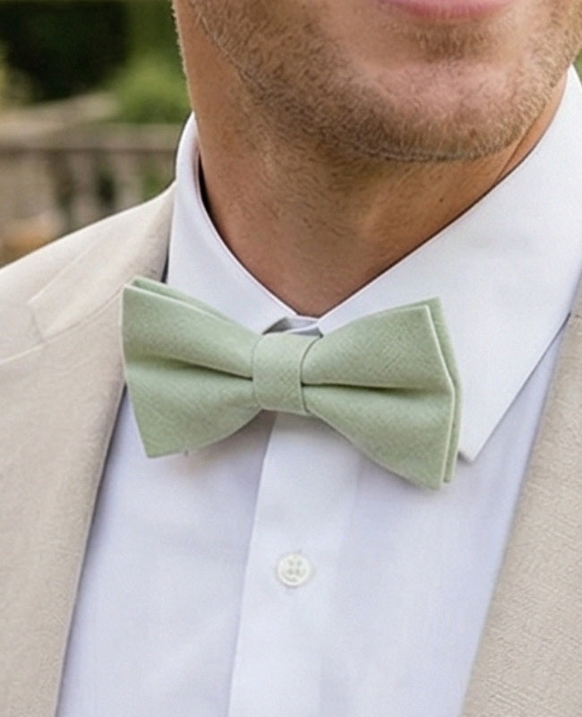 Papillon Verde n°1 Uomo in Cotone «Oscar»