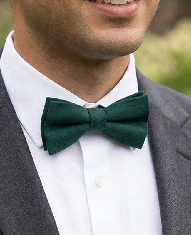 Papillon Verde n°4 Uomo in Cotone «Edgard»