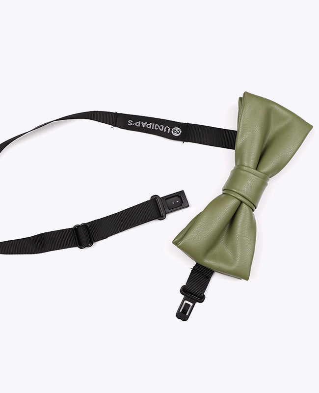 Papillon Verde Uomo in Pelle «Achille»