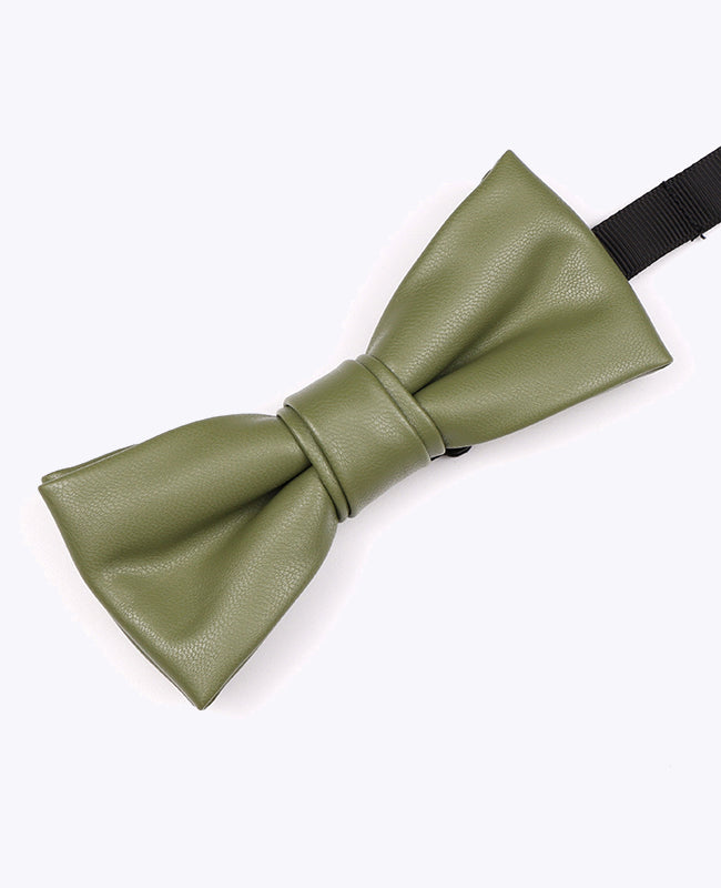 Papillon Verde Uomo in Pelle «Achille»