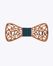 Papillon Verde Uomo in Legno «Hercule»
