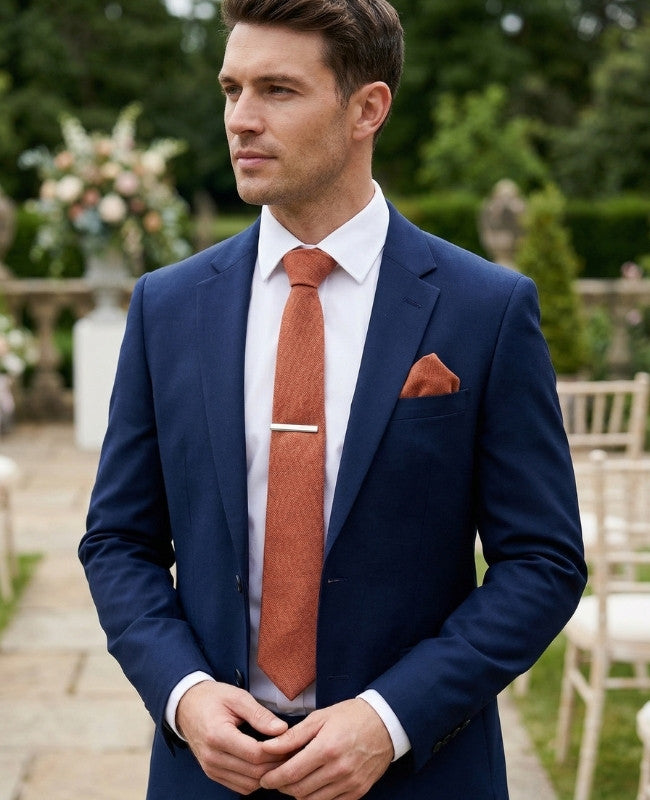 Fermacravatta Argento in Metallo «Victor»