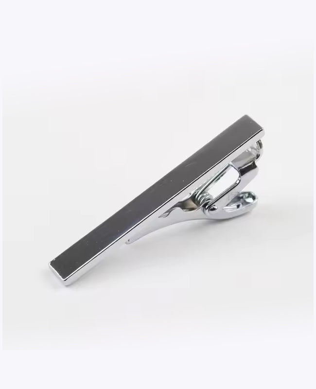 Fermacravatta Argento in Metallo «Victor»