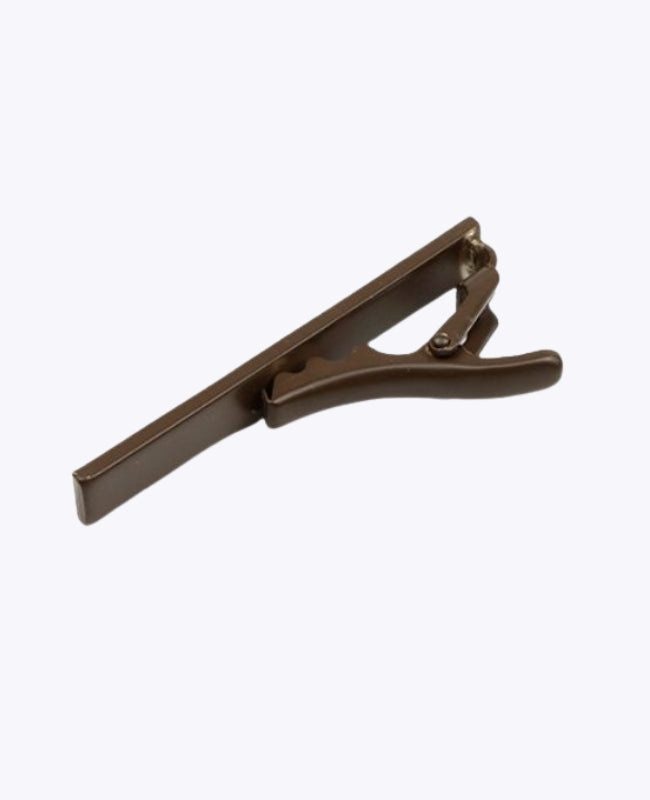 Fermacravatta Grigio in Metallo