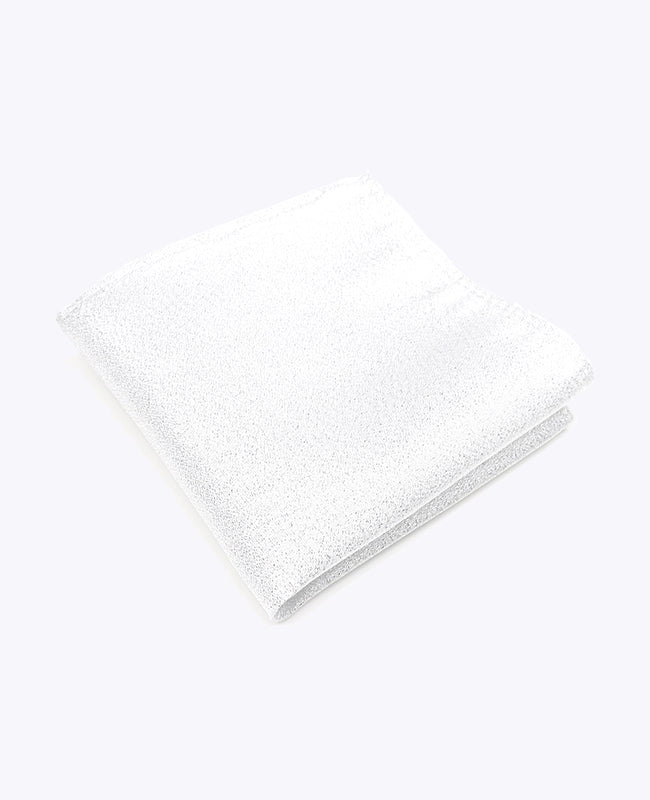 Fazzoletto da taschino con Paillette Argento n°1 in Poliestere | Isidore - Unipap's