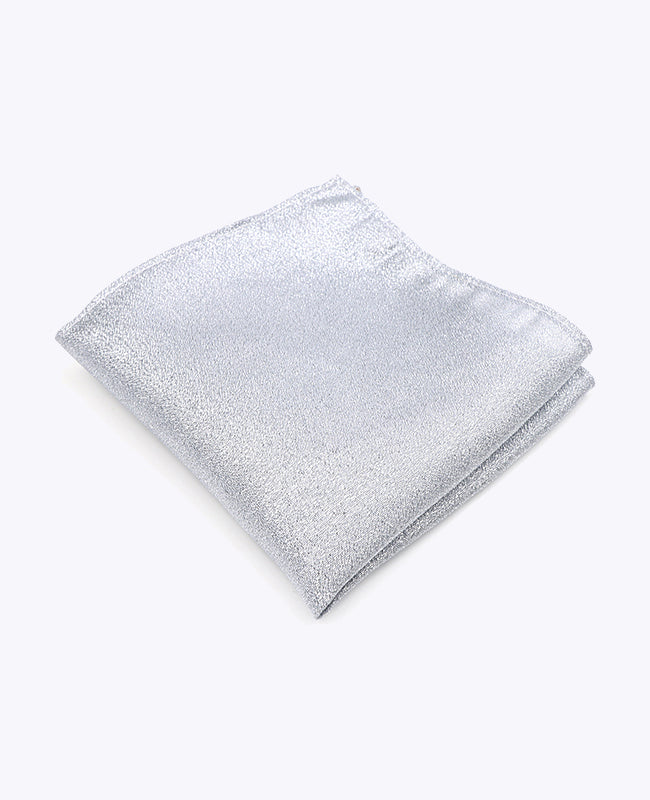Fazzoletto da taschino con Paillette Argento n°2 in Poliestere | Armand - Unipap's