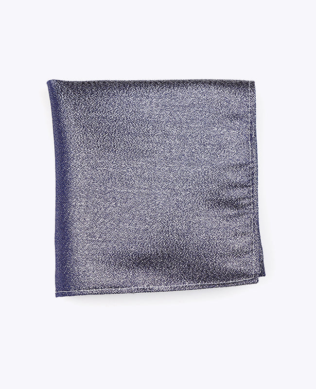 Fazzoletto da taschino con Paillettes Blu n°1 in Poliestere | Isidore - Unipap's