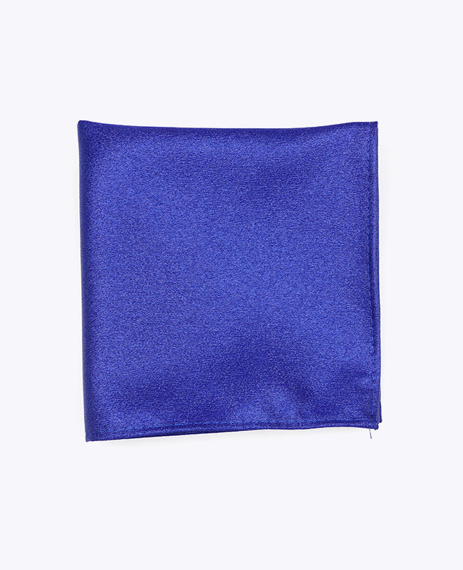 Pochette de Costume à Paillette Bleu n°2 en Polyester | Armand - Unipap's