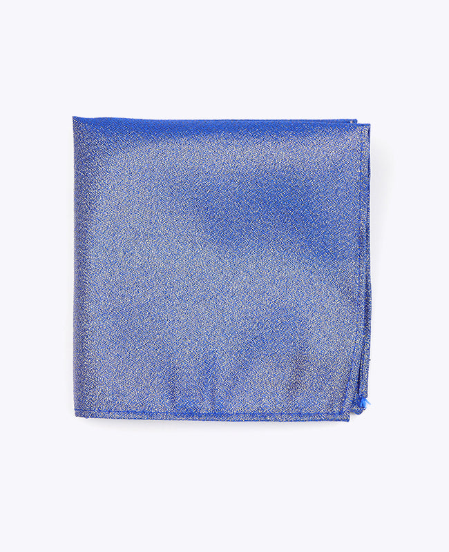 Fazzoletto da taschino con Paillette Blu n°2 in Poliestere | Isidore - Unipap's