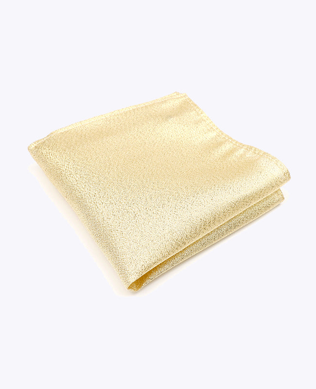 Fazzoletto da taschino con Paillette Oro n°2 in Poliestere | Isidore - Unipap's