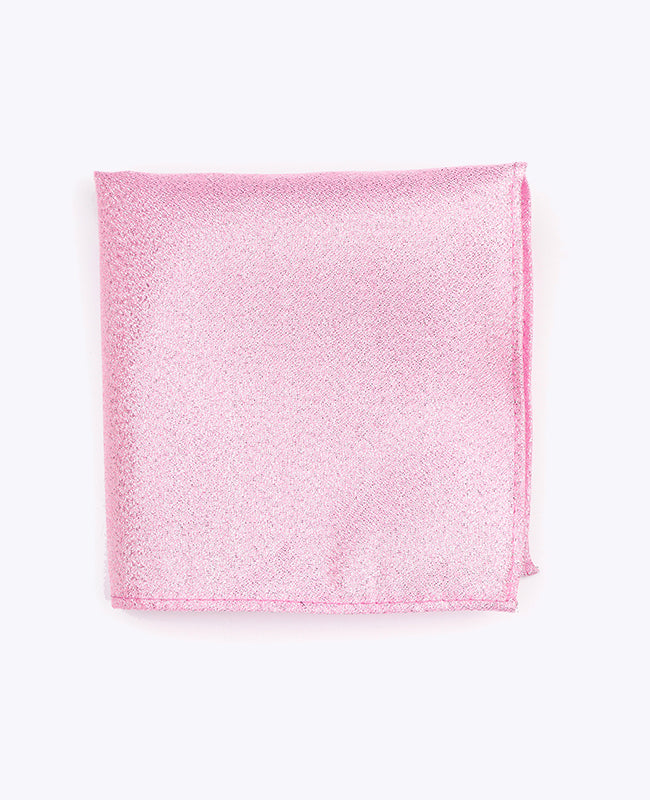 Fazzoletto da taschino con Paillettes Rosa n°1 in Poliestere | Isidore - Unipap's