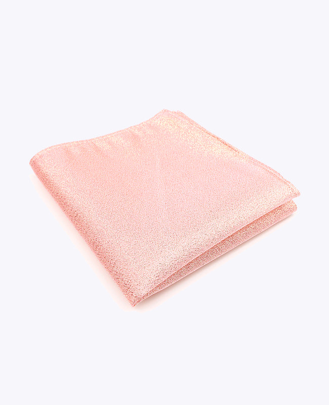 Fazzoletto da taschino con Paillette Rosa n°2 in Poliestere | Isidore - Unipap's