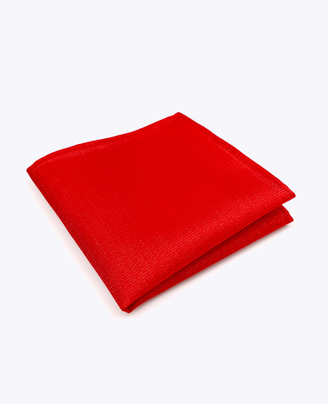 Fazzoletto da taschino con Paillette Rosso n°1 in Poliestere | Léonard - Unipap's