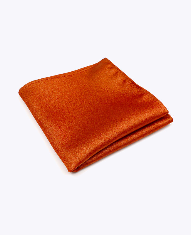 Fazzoletto da taschino a Paillette Terracotta n°1 in Poliestere | Armand - Unipap's