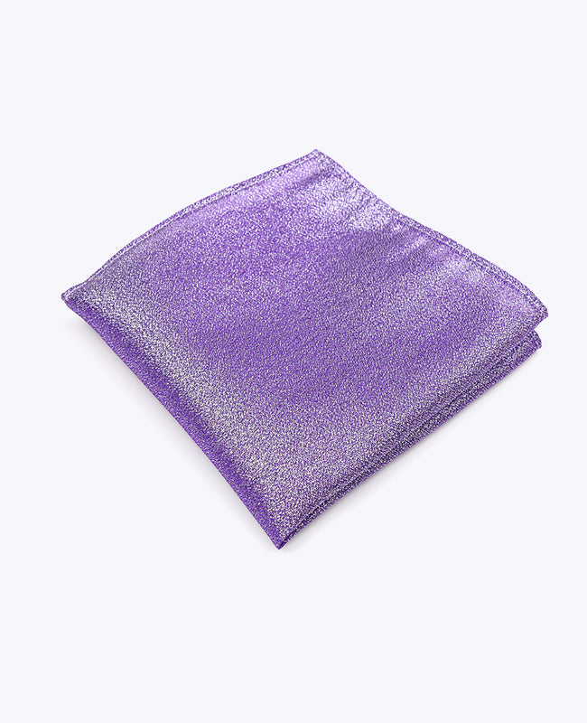 Fazzoletto da taschino con Paillette Viola n°2 in Poliestere | Isidore - Unipap's