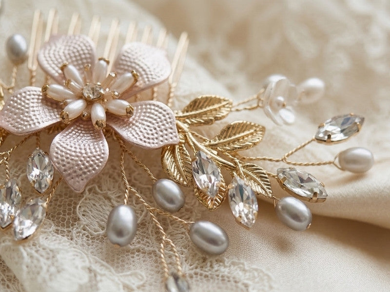 Unipap's - Pettini da sposa Donna Finiture Immagine