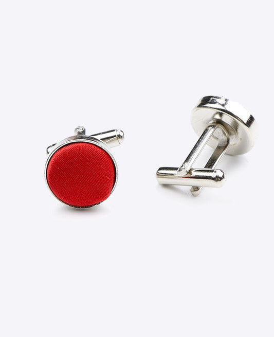 Boutons de Manchette Rouge n°2 en Polyester | Jules - Unipap's