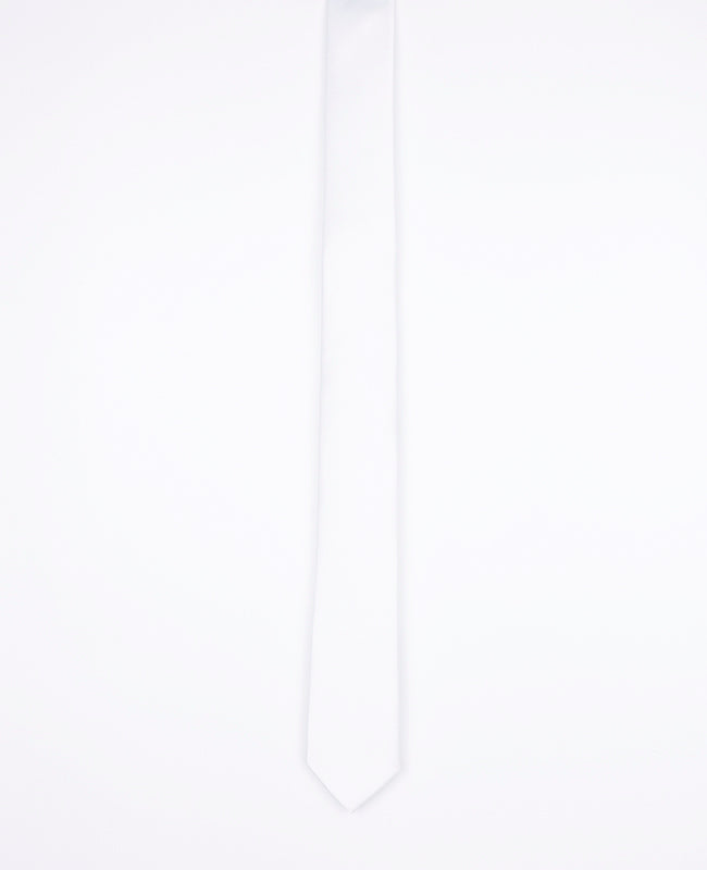 Cravate Blanc Homme en Polyester | Anatole - Unipap's