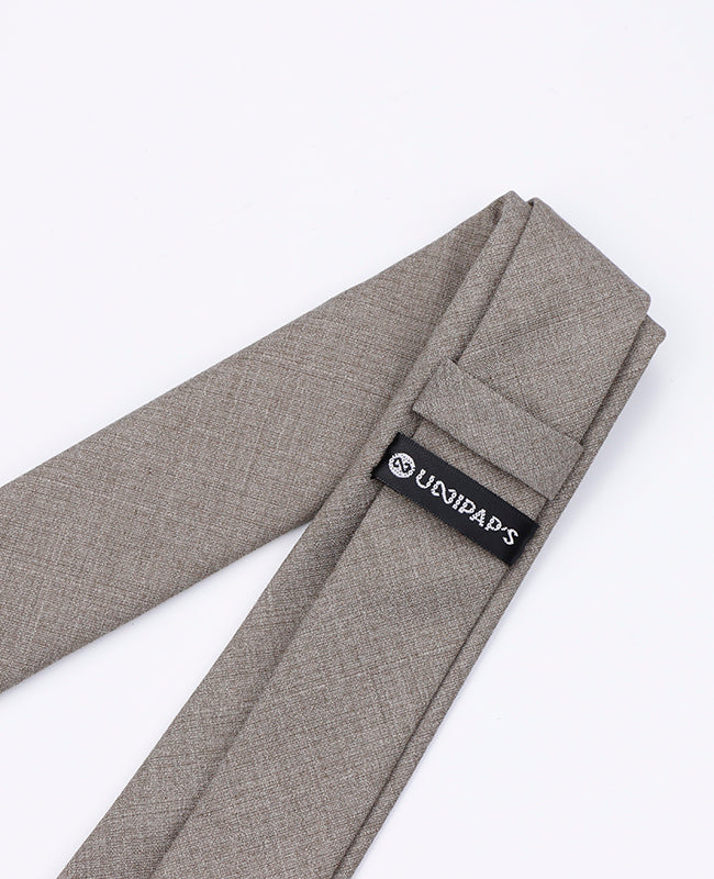 Cravate Gris n°1 Homme en Polyester | Octave - Unipap's