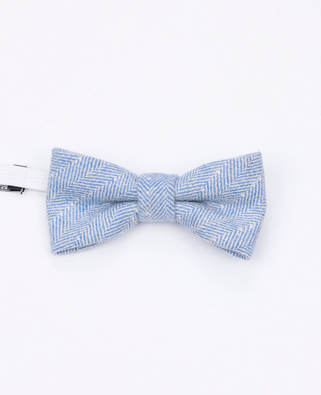 Noeud Papillon Bleu n°1 Enfant en Laine | Claude - Unipap's