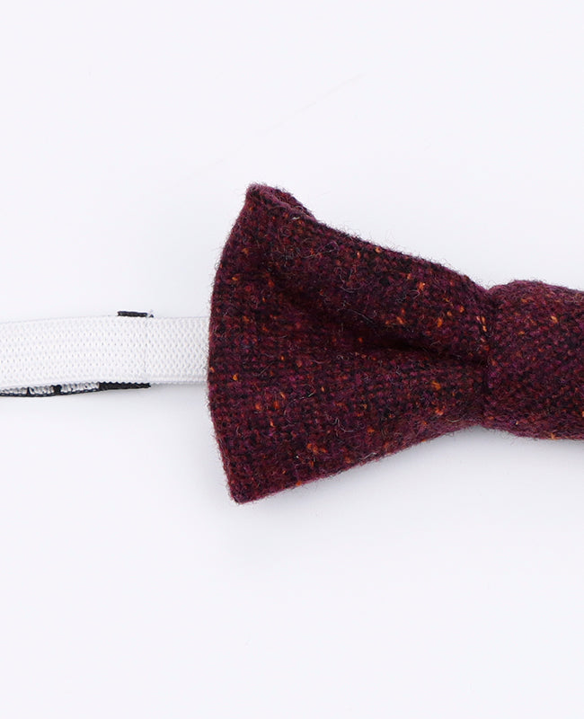 Noeud Papillon Rouge n°2 Enfant en Laine | Claude - Unipap's