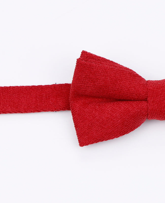 Noeud Papillon Rouge n°2 Enfant en Effet Velours | Simon - Unipap's