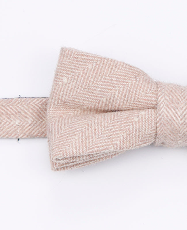 Noeud Papillon Rose n°1 Homme en Laine | Claude - Unipap's