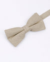 Papillon Beige n°2 Uomo in Lino | Basile - Unipap's