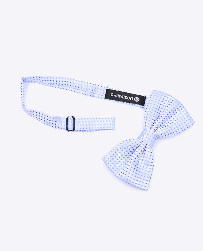 Noeud Papillon Bleu n°6 à Pois Homme en Polyester | Louis - Unipap's