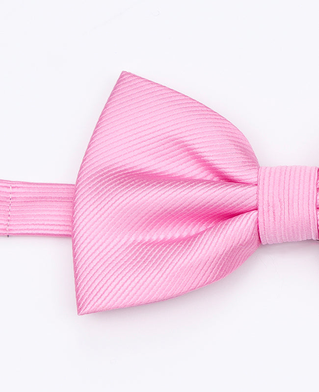 Noeud Papillon XL Rose Homme en Polyester | Lucien - Unipap's