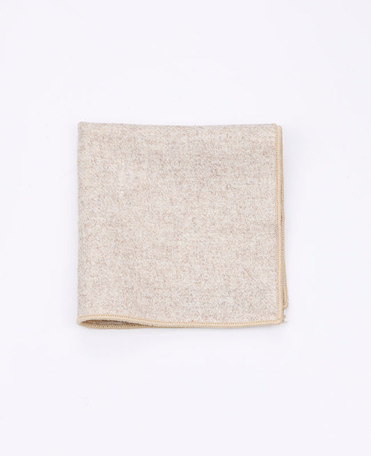 Pochette de Costume Beige n°2 en Laine | Claude - Unipap's